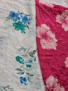Floral Print Fabric In Combo 480/-