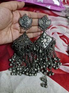 Long Ghungroo Earrings