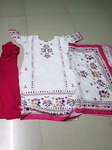 Suit Palazo With Digital Print Duptta