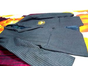 Striped blazer for women