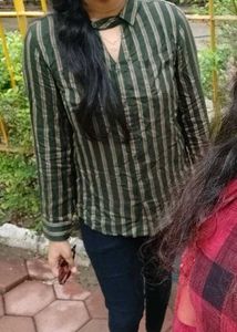 Small Size Olive Color Shirt