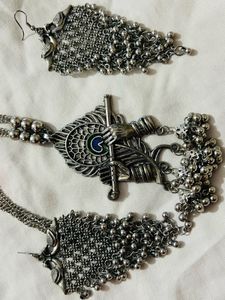 Peacock Dangle Earrings