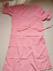 Red Gingham Mini Dress