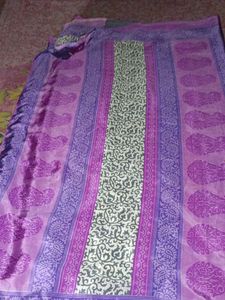 Elegant Crape Saree