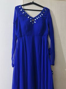 Elegant Blue Kurta Set Never Wore With Dupatta