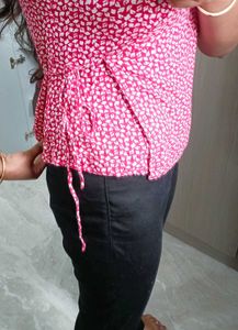 Wrap Top With Knot