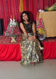 Black And Golden part wear legenga