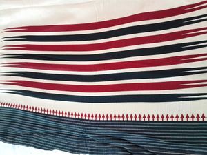 Cream and Black Saree ( Women's)