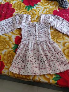 Floral Print Girls Dress