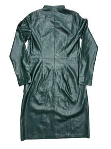 Imported Fancy Leather Midi Dress Free Size S-M-L