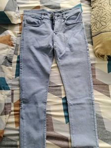 Straight Fit Blue Jeans Heavy Quality Tendy Colour