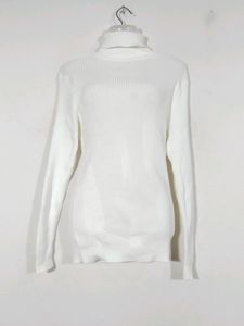 White High Neck Dress (Women)