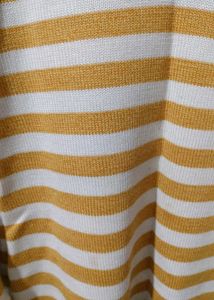 Yellow And White Woolen Kurti