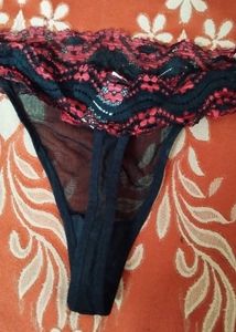 Red &amp; Black Panty