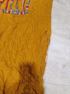 Ethnic Yellow Kurta