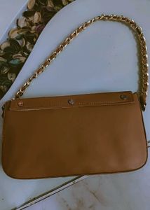 Brown Chain Shoulder Bag 👜