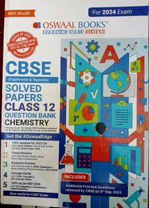 Oswaal Question Bank Chemistry  Class XII
