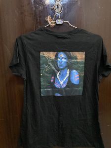On Back Printed Mona Lisa Tshirt