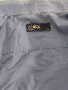 Blue Button-Down Shirt
