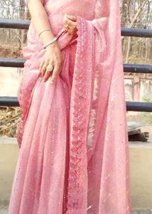 Elegant Pink Saree