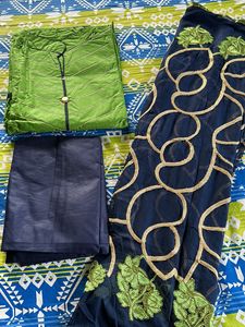 3 Piece Unstitched Dress Material