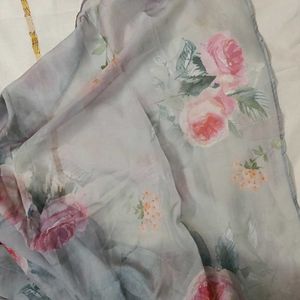 💗 Multicolour Flower Dupatta 💗