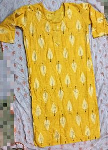 Yellow Kurti