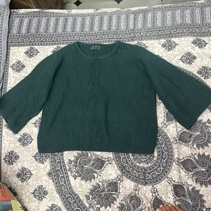 Boxy Korean Top With Box Sleeve