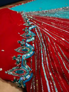 HEAVY HANDWORK SAREE