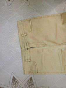 Beige Cargo Pants