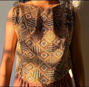 Pinterest Inspired Woollen Crop Top