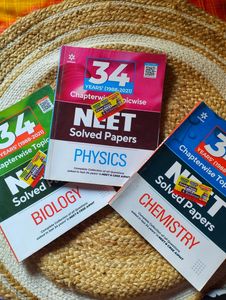 NEET  35 Year Solved Papers Text Book 📕