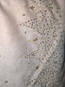 New Elegant Ethnic Cream Color Saree