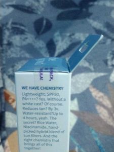 Plum Rice Water Sunscreen SPF 50