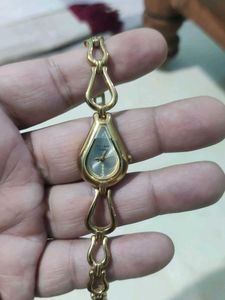 Elegant Titan Raga Gold Watch