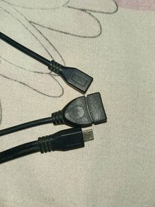 Usb + Chargering Type A Cable