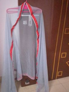 Red &amp; grey Dupatta