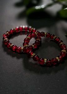 Red Beaded Bracelets