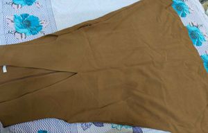 Korean Brown one piece Dress