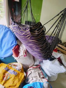 Jumbo Hanging Swing with Cushion/Jhula