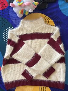 Striped Knit Sweater
