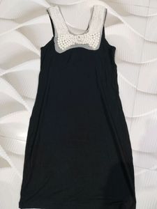 Pearl Detailing Bodycon Dress