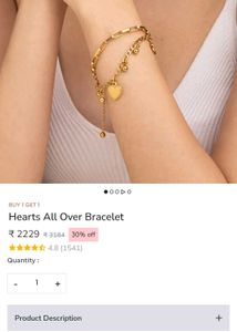 Palmonas Hearts Bracelet Check For More