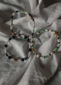 Pinteresty Aesthetic Handmade Beaded Star Bracelet