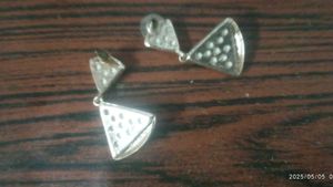 Cheese Slice Dangle Earrings