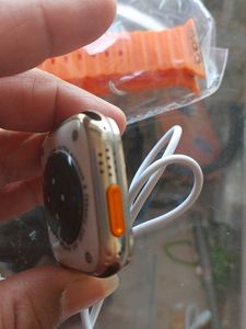 Smart Watch with Orange Band T10