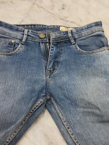 Light Wash Denim Jeans
