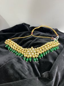 Pure Kundan Set With Free Studs