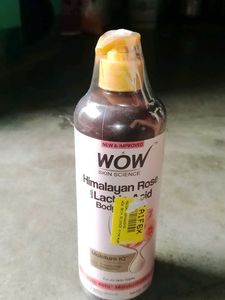 WOW Himalayan rose lactic acid body lotion