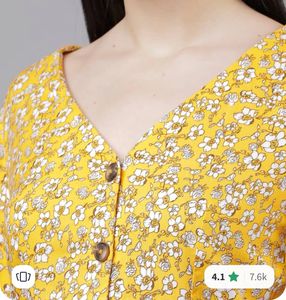 Yellow Summer Top